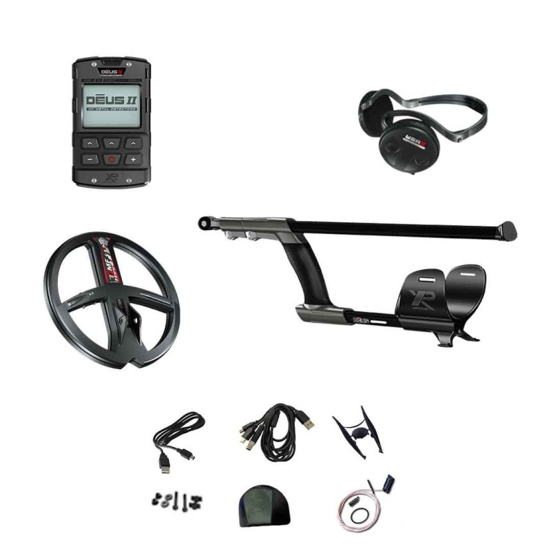 Deus 2 Dedektör - 22,5cm FMF Başlık, Ana Kontrol Ünitesi, WSA2 Kulaklık-XP Deus 2 Dedektör - 22,5cm FMF Başlık, Ana Kontrol Ünitesi, WSA2 Kulaklık-XP