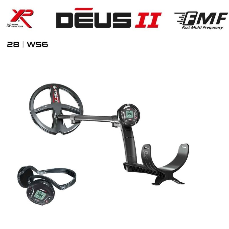 Deus 2 Dedektör - 28cm FMF Başlık, WS6 Master-XP