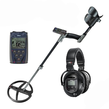 Deus Dedektör FULL 28cm X35 başlık,WS5 Kulaklık,Ana Kontrol Ünitesi,(Türkçe Menü)