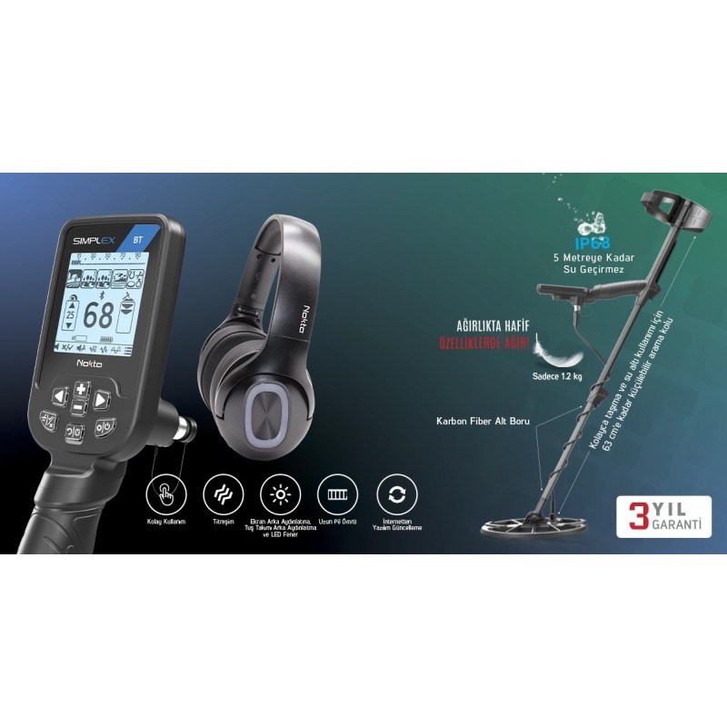 Simplex BT Dedektör-Nokta Makro Simplex BT Dedektör-Nokta Makro