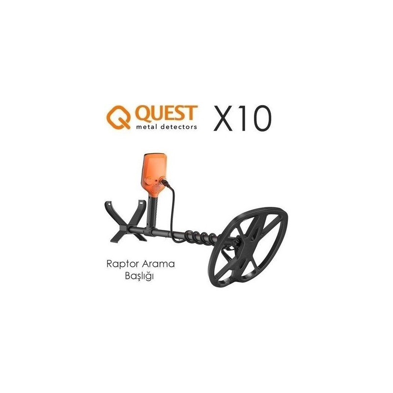 Quest X10 Define Dedektörü - 28 cm Başlıklı-Quest