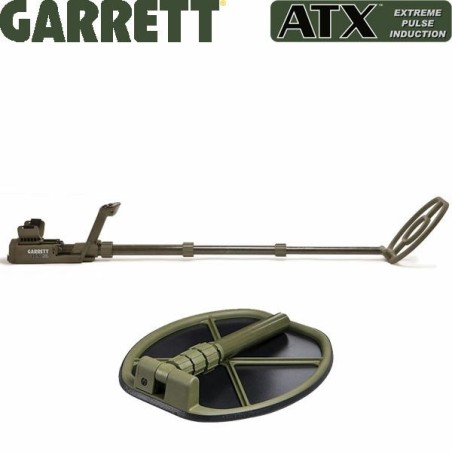 Garrett ATX Deepseeker - 20'' (50 cm) Deepseeker ve 10''x12'' DD Açık Tip Başlıklı