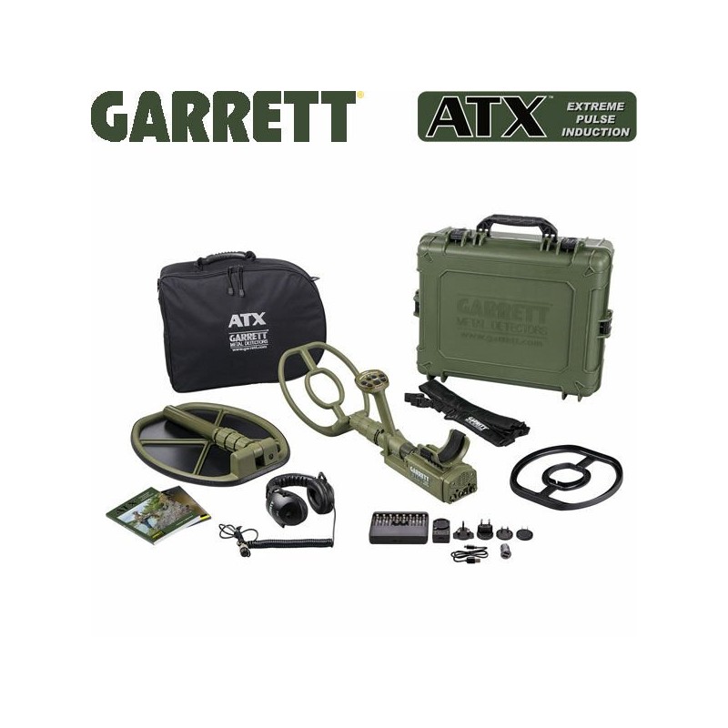 Garrett ATX Deepseeker - 20'' (50 cm) Deepseeker ve 10''x12'' DD Açık Tip Başlıklı-Garrett
