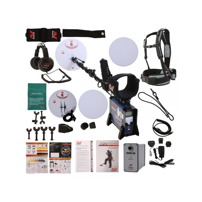 Minelab GPX 5000 Dedektör Çift Başlıklı-Minelab