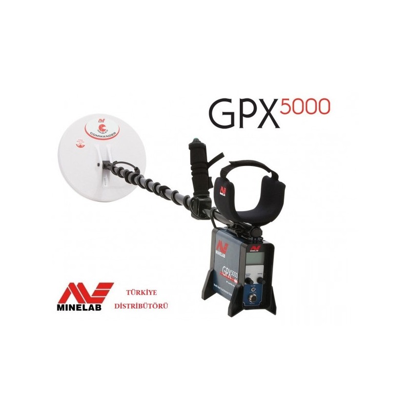 Minelab GPX 5000 Dedektör Çift Başlıklı-Minelab