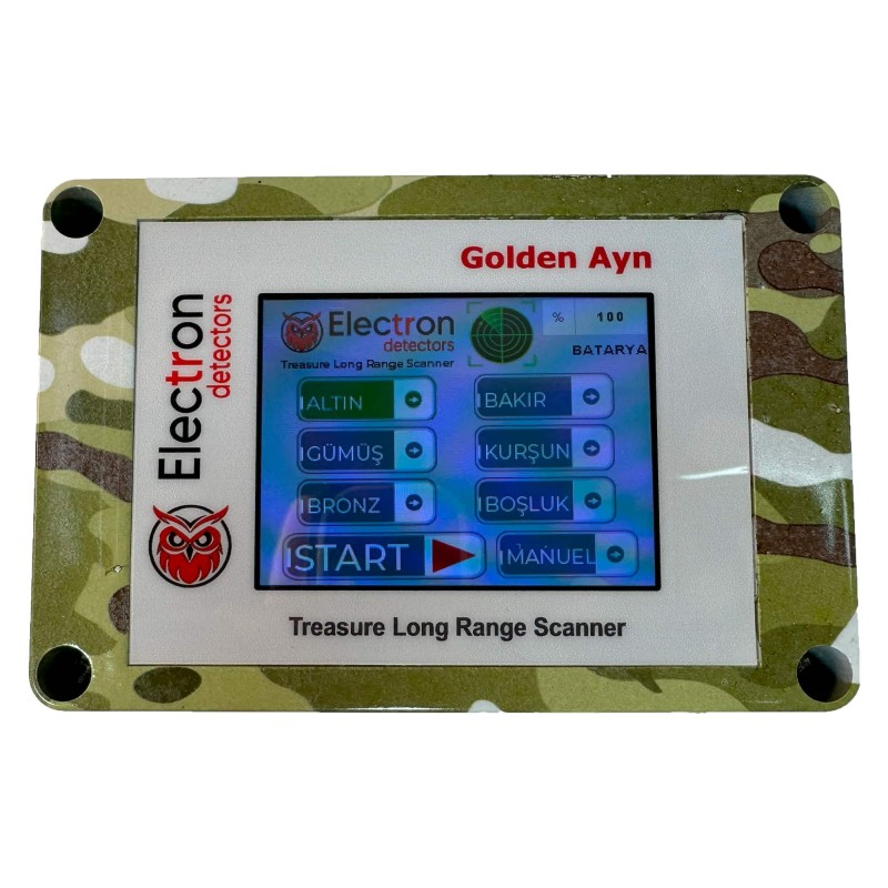 Golden Ayn Treasure Long Range Scanner-Electron Detectors