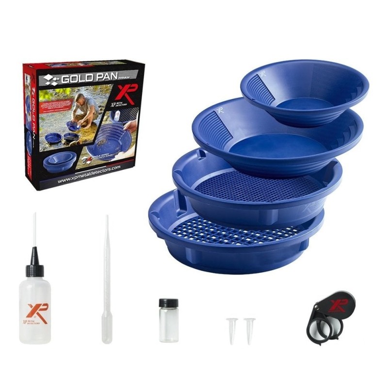 XP Altın Eleme Gold Pan Pro Set | Gold Pans (4'lü)-XP
