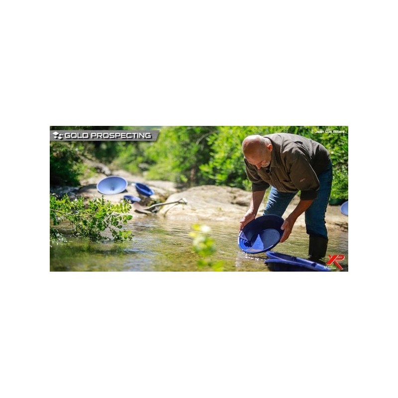 Altın Eleme Eleği Gold Pan (37 cm Elek - 5 mm Gözenekli)-XP