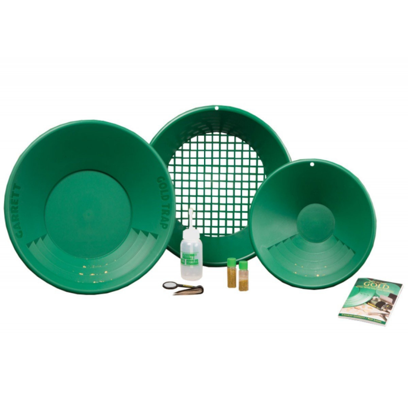Gold Pan Kit Altın Eleme Seti ( 3'lü )-Garrett