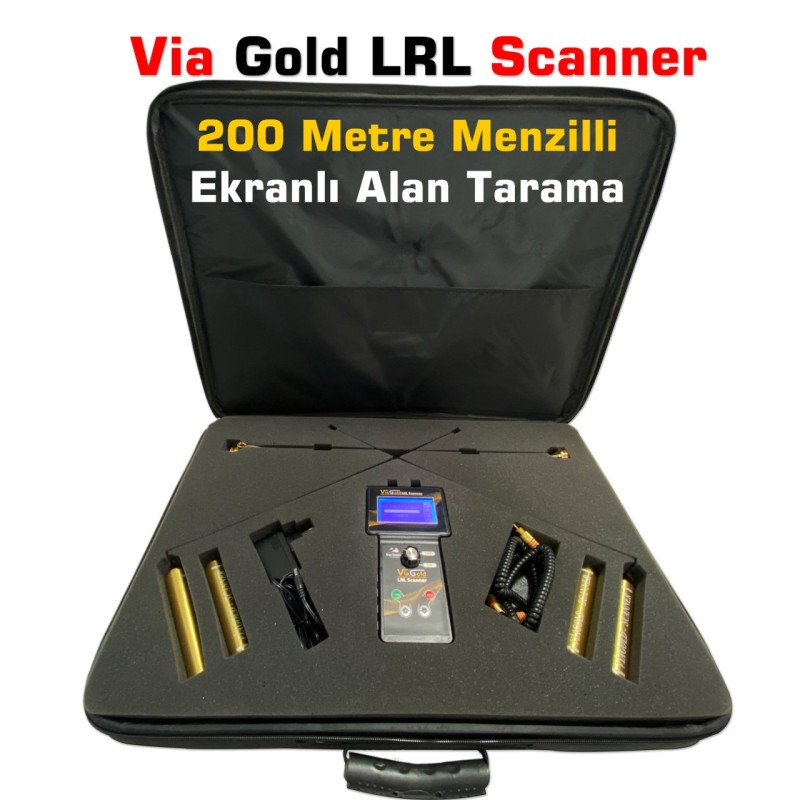Via Gold Lrl Scanner Alan Tarama Cihazı-Aziz Dedektör