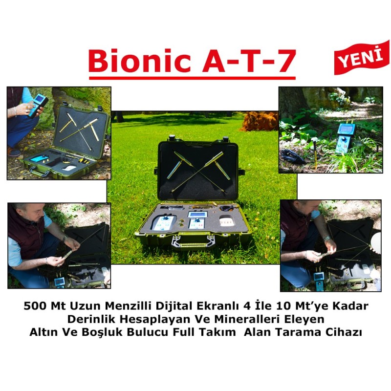 Bionic A-T-7 Alan Tarama Cihazı-Aziz Dedektör