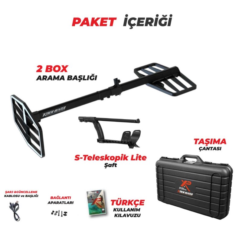 Xtrem Hunter Dedektör - Sadece Başlık-XP
