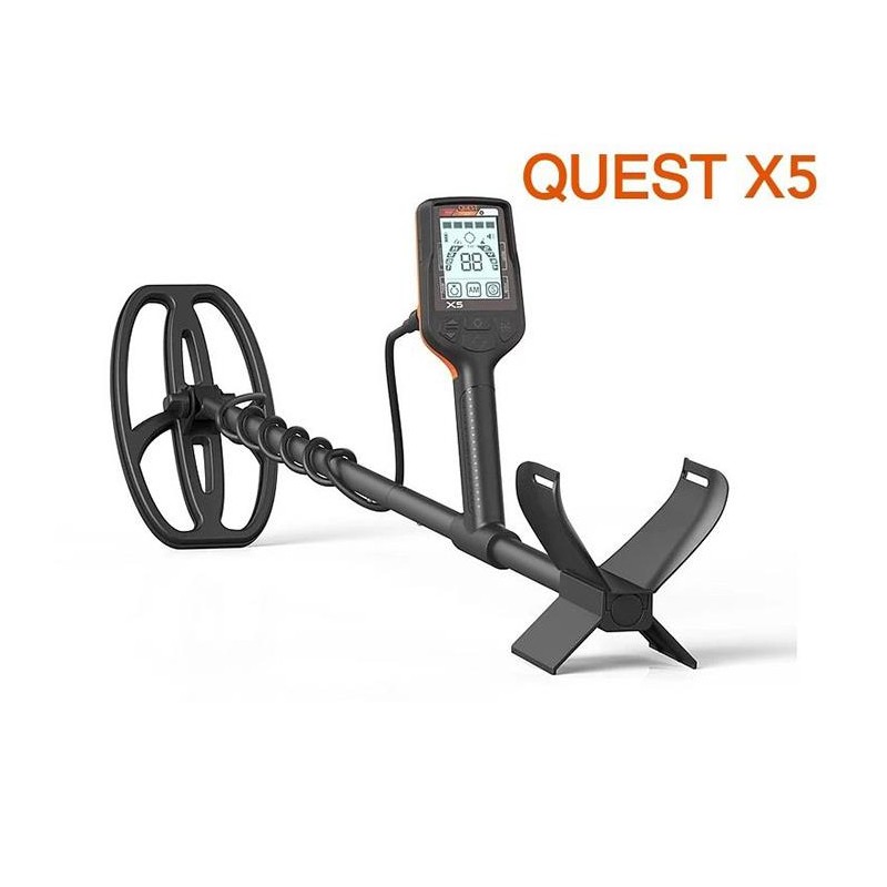 Quest X5 Dedektör - 33cm Başlıklı-Quest Quest X5 Dedektör - 33cm Başlıklı-Quest